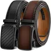28"-34"waist adjustable - 2pack-black/deep brown6337