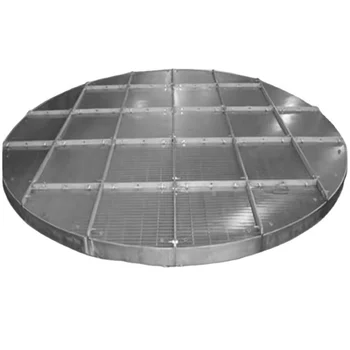Removable metal support grille Stainless steel wedge wire mesh V-wire welded grid