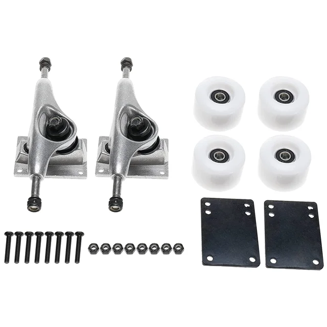 スケートボードトラックとホイールセット ハンドツールセットスケートボードトラック & ホイールセット