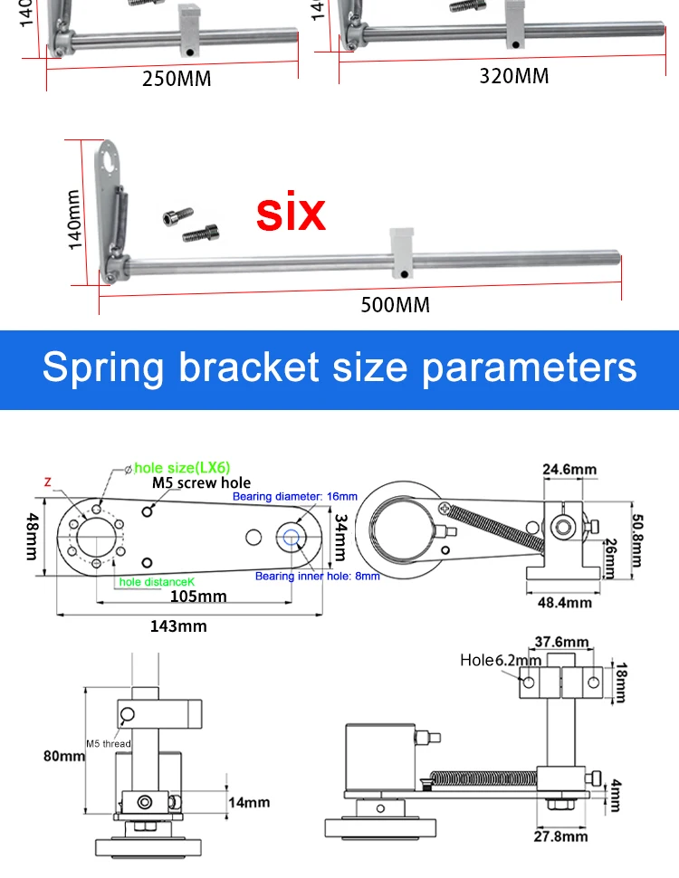Rotary Encoder Spring Bracket with Silicone Wheel Conveyor Belt Cutting ...