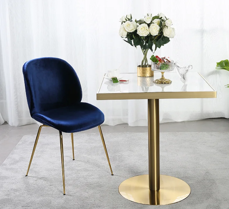Tea Shop Dessert Shop Table Cafe Western Restaurant Marble Table Small Round Negotiation Simple Table
