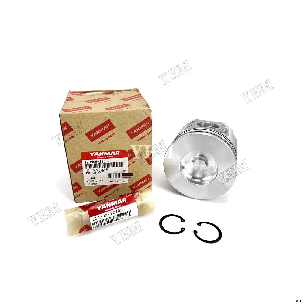 Parts 4TNE82 4TNE82T Piston Kit Fits for Yanmar Piston Assembly High Quality 2