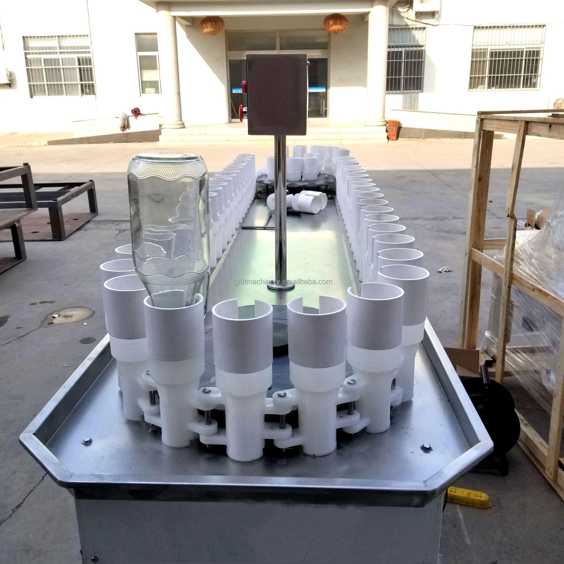 Автоматическая стиральная машина для бутылок, машина для розлива воды, стеклянная бутылка и стирка