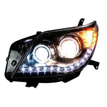 YBJ car accessories Front Light Plug Play Auto LED Head Lamp System LED Headlight For Toyota Land Cruiser Prado 2010-2013