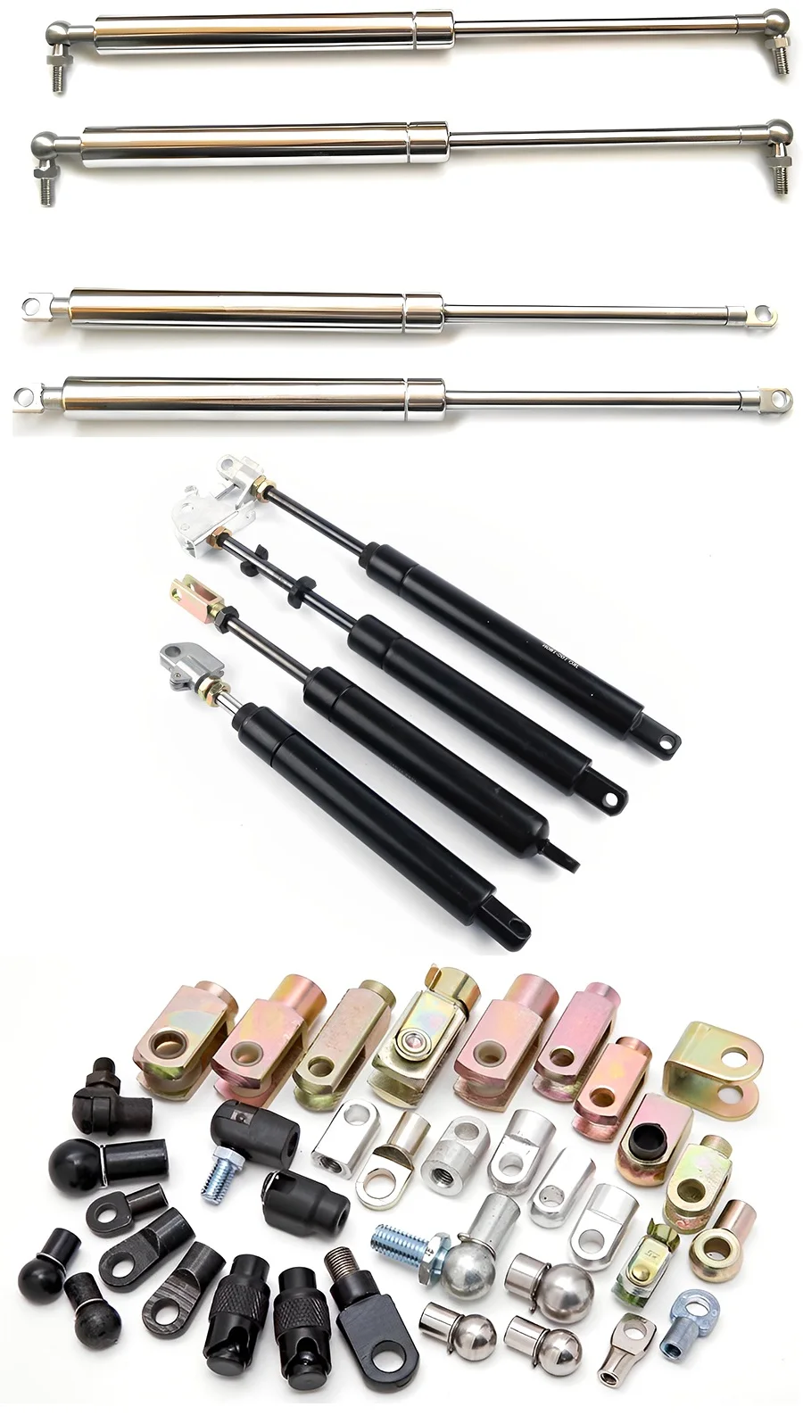 Adjustable Lockable Gas Struts Locking Gas Spring For Medical Beds/over