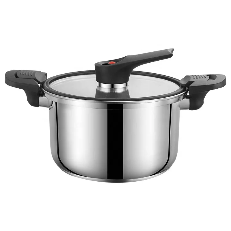 Custom Cookware Kitchen Cooking Pot 304 Stainless Steel Induction Micro Pressure Cookers