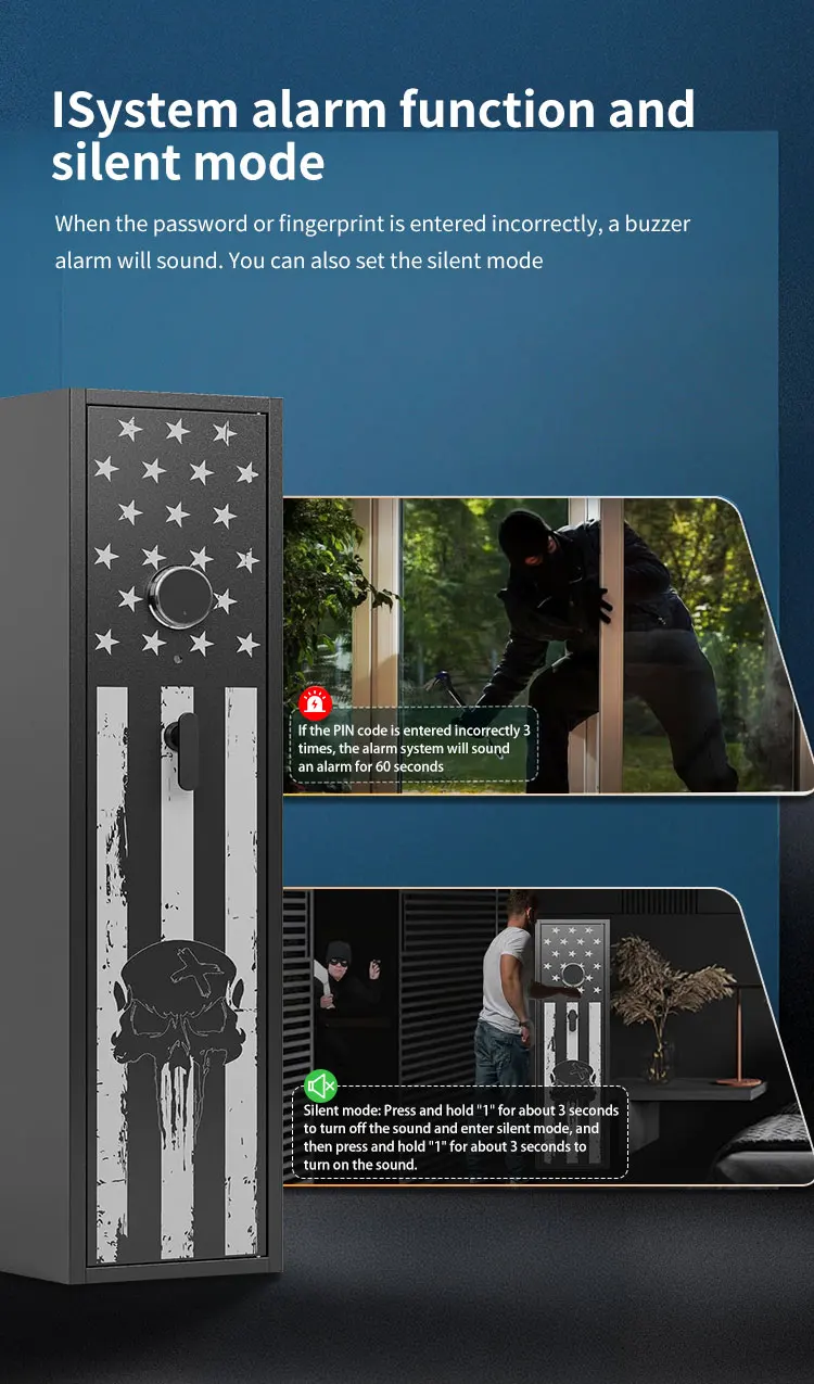 CEQSAFE China Manufacturer Hidden Digital Security Cabinet Box Gun Safe manufacture