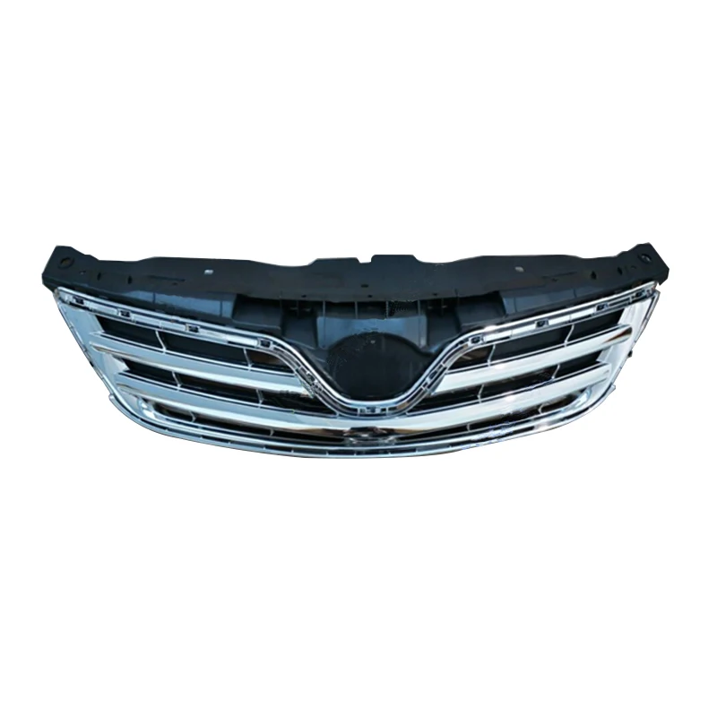 car body front bumper ABS center chrome upper grille for TOYOTA corolla 2010 2011-2013