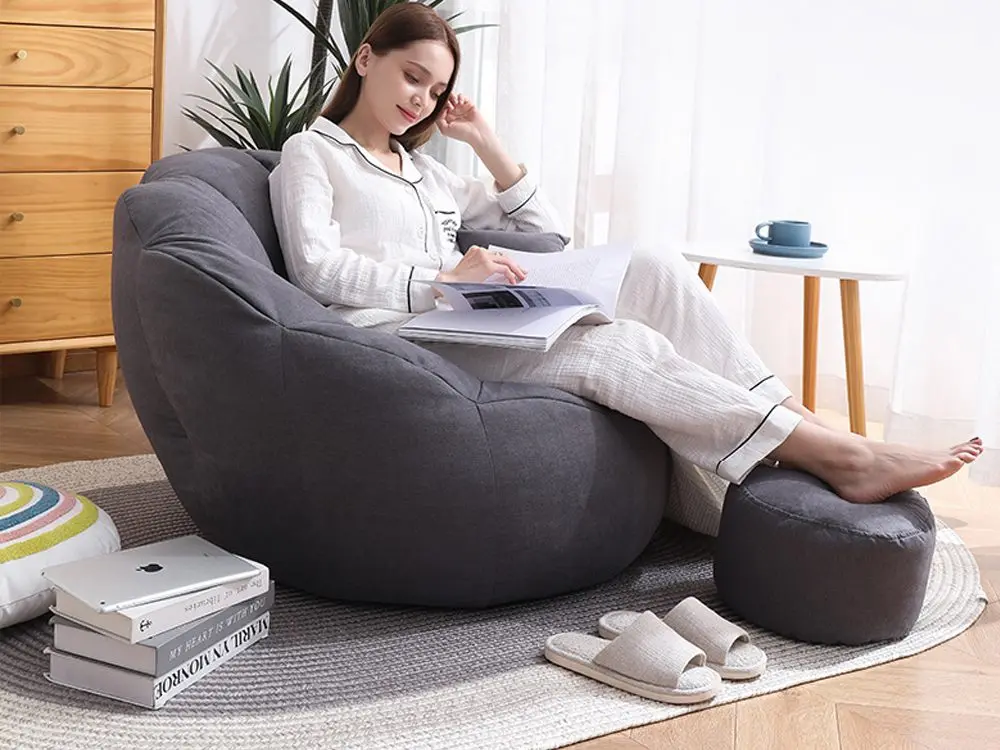 Lazy Boy Flower Shape Bean Bag Cover Bean Bags Supplier