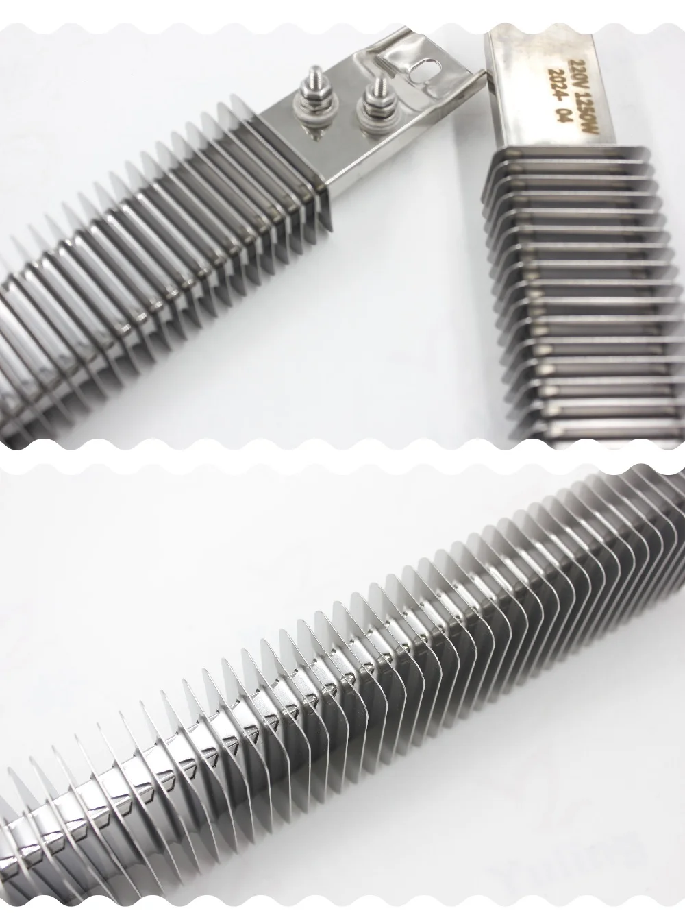Finned Air Strip Heating Element
