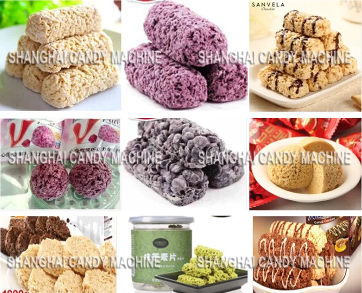 Oatmeal Cereal Chocolate bar Making Machine