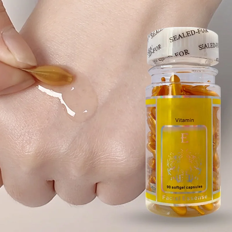 Vitamine E En Capsules Evion Merck - Pour Une Peau éclatante Et Des Ongles Forts, 10 Capsules, Expiration 01/2026