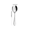 Silver Slotted Serving Spoon