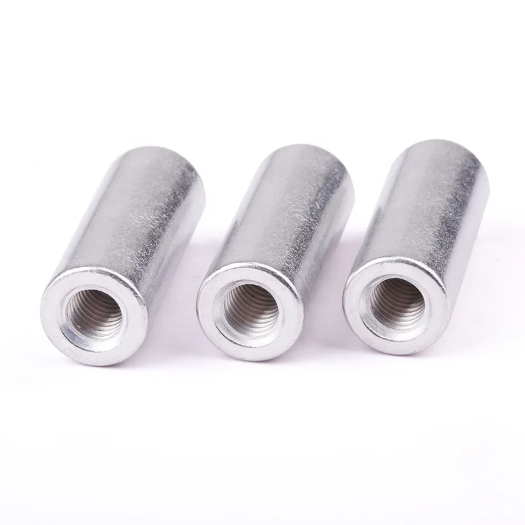 Non-standard customization internal thread nut sleeve 6063 aluminium passivation for electronics