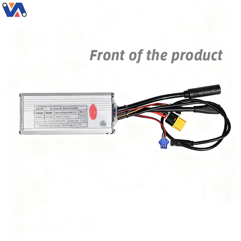 Ny bilde kontroller 48 V, 21 A, 45 km/t, rød motorledning for QM V20 hjul på elektrisk sykkel, reservedelstilbehør, erstatning