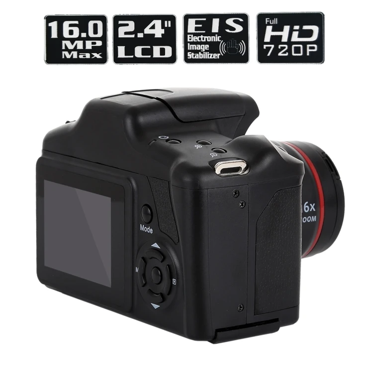Cheap Digital Photo Camera Professional 1.3 Mega Pixel HD DV SLR Camera, 2.4 inch LCD, Full HD 720P Recording, EIS