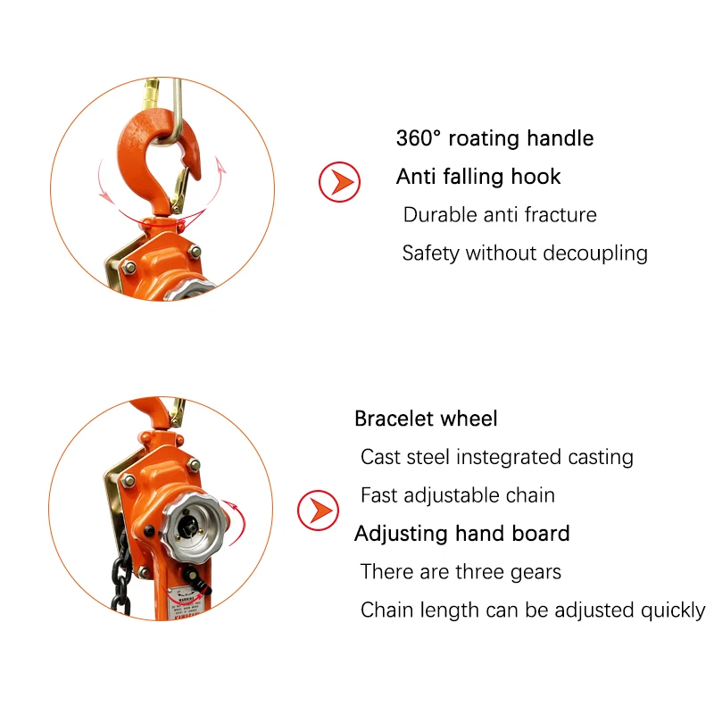 Kawasaki Customization Lever Chain Hoist 1500 Kg 1.5 M 2000 Kg 3 M