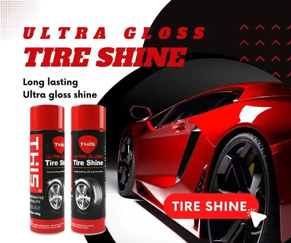 High Gloss Longest Lasting Tire Dressing No Sling Cover All Silicone