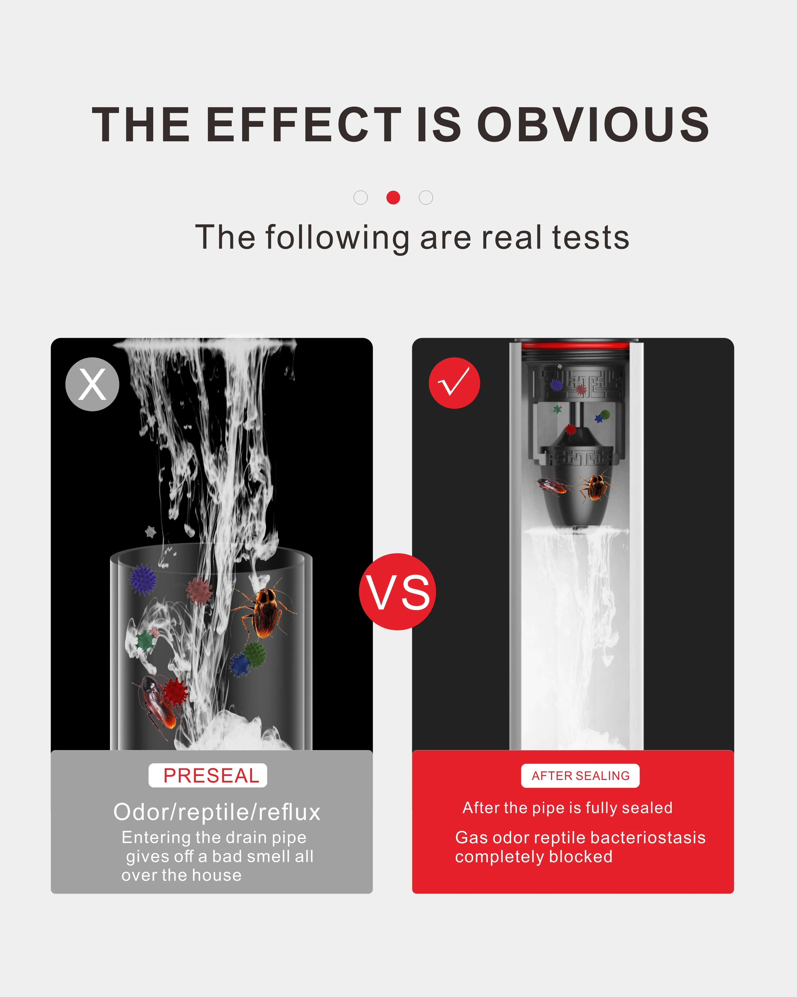 Toilet Toilet Floor Drain Deodorizer Universal Flow Plug Inner Core