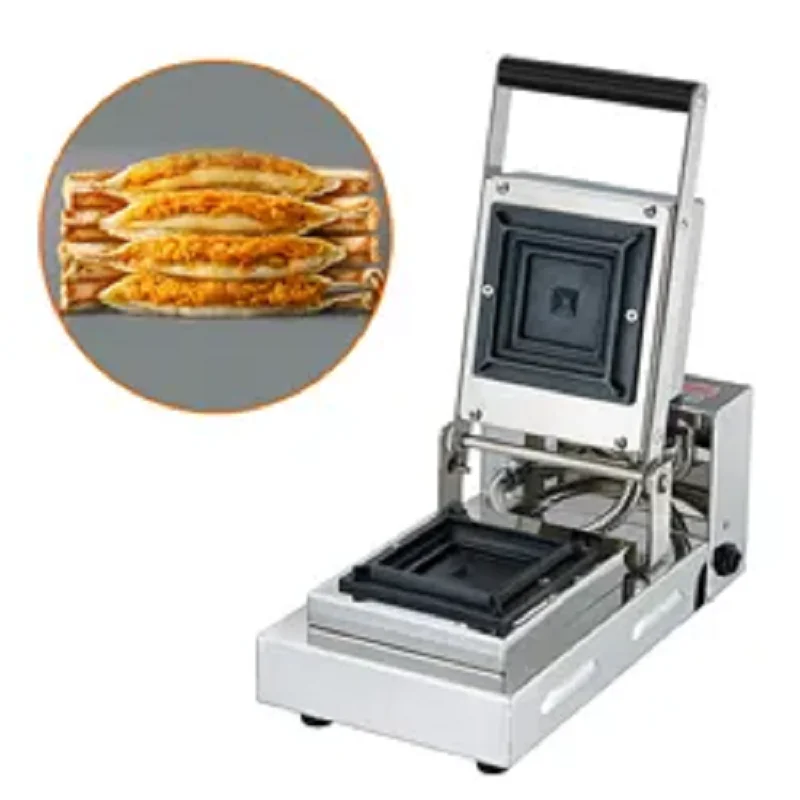 Commercial Use Electric Sandwich Toaster Press Maker Non Stick Breakfast  Sandwich Maker for Sale