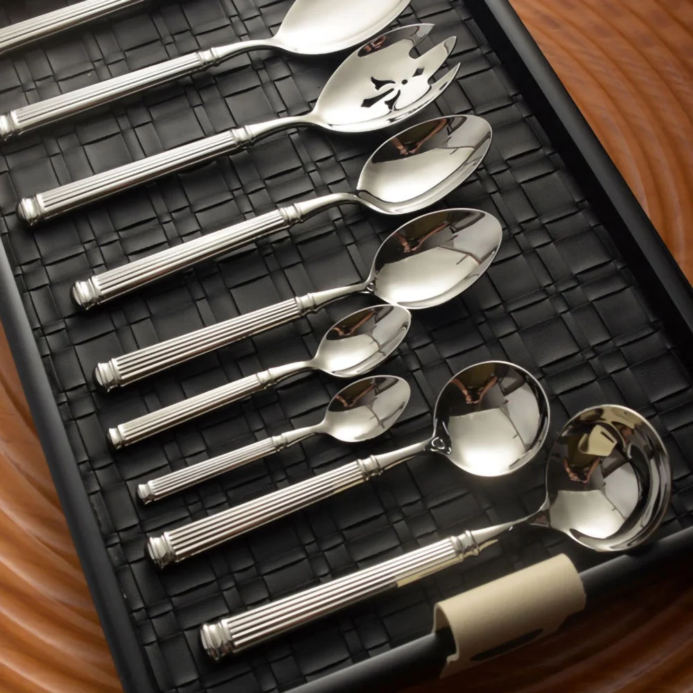 Luxury Wedding Sterling Silver Plated Flatware Vintage Silverware