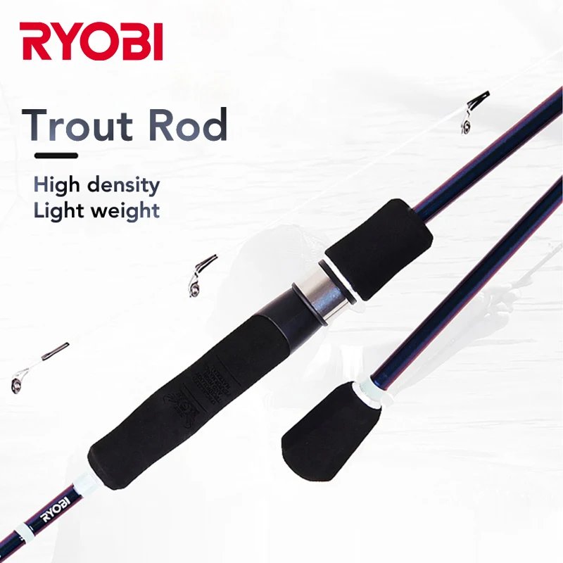 For RYOBI Japan High Carbon Fishing Rod 2 Section 1.82m Tangle