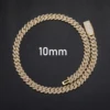 10mm 2 Row-Gold