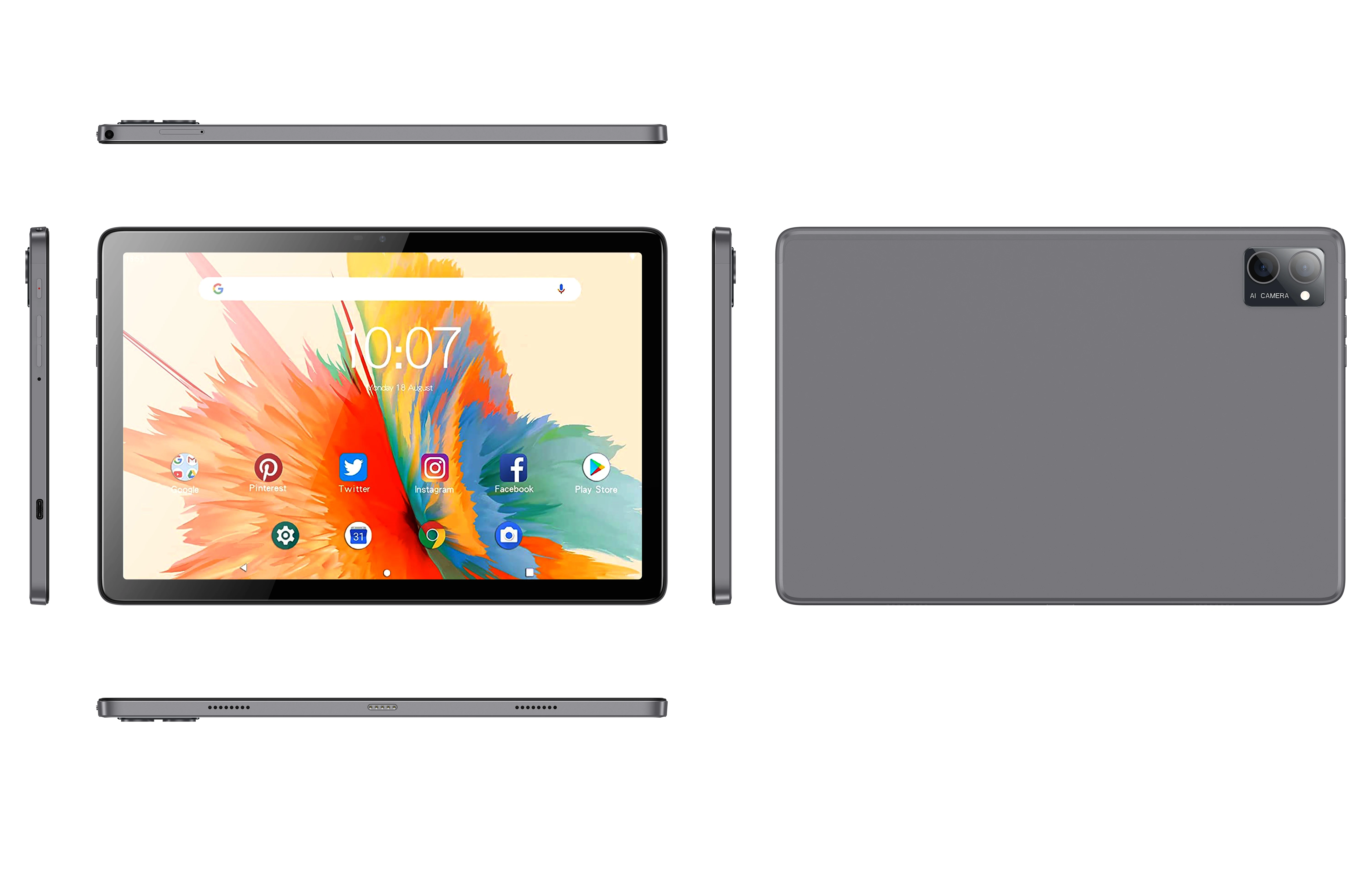 10インチ Android 12 オクタコア 4GB RAM 64GB ROM タブレット 