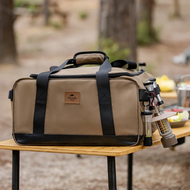 Naturehike organizador de armazenamento de equipamentos de acampamento ao ar livre, bolsa de armazenamento de fogão e panela