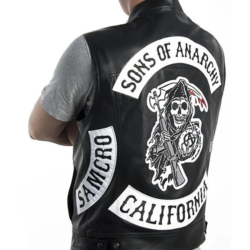 Biker Patches On Backing,Reflective Patches Sustainable Embroidered ...