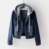 Dark blue hooded