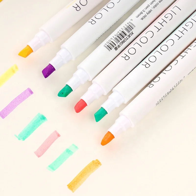 Высококачественный студенческий двуглавый маркер для наконечника ручки детей