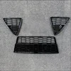 Negro brillante (3 piezas)