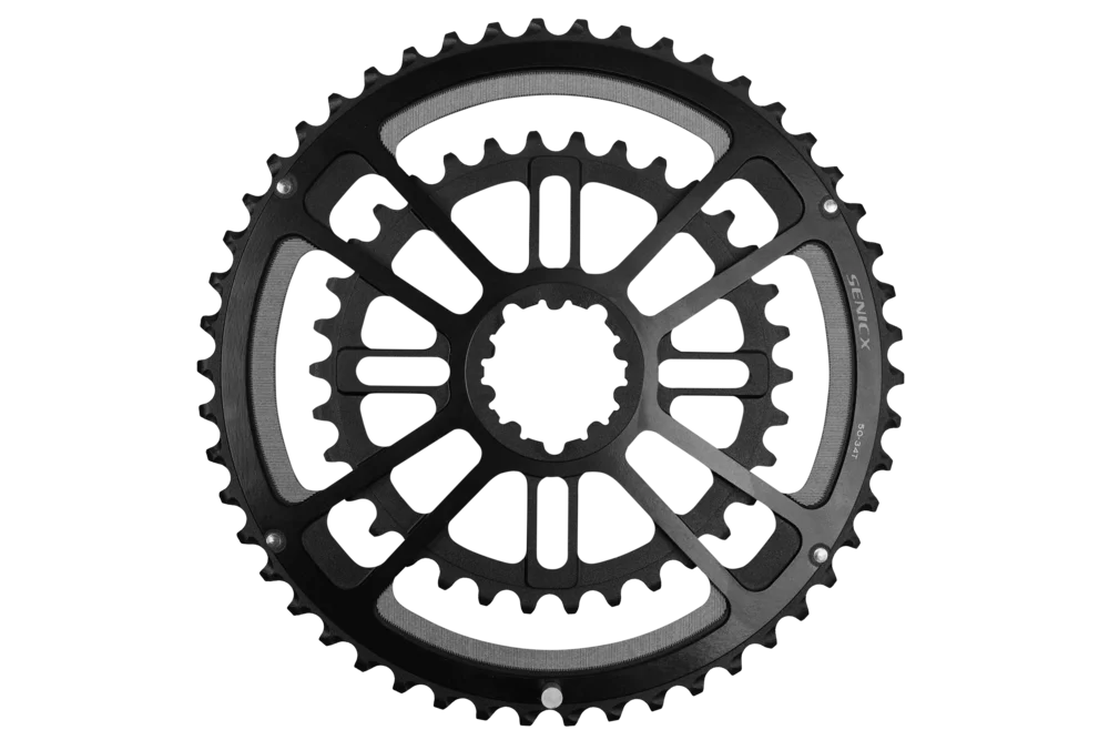 SENICX Road Bike Crankset FC-PR3-A1 50/34T & 52/36T - Durable