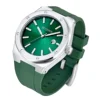 Green face men Quartz watch
