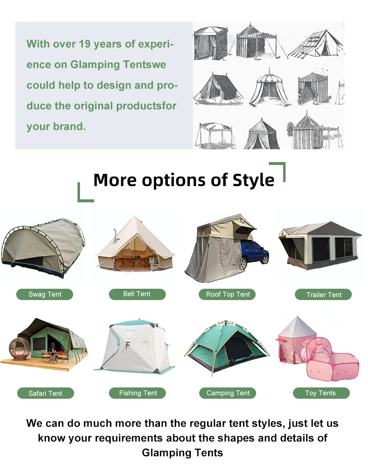 4x4 Off Road Travelling Products Trailer Tent Canvas Camper Trailer