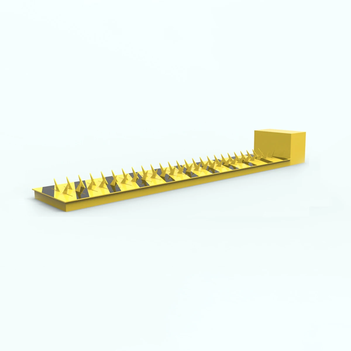 Automatic Remote Control Bi-Directional Arch Type Traffic Spikes Road Barrier Electric Underground Two-Way Tire Killer