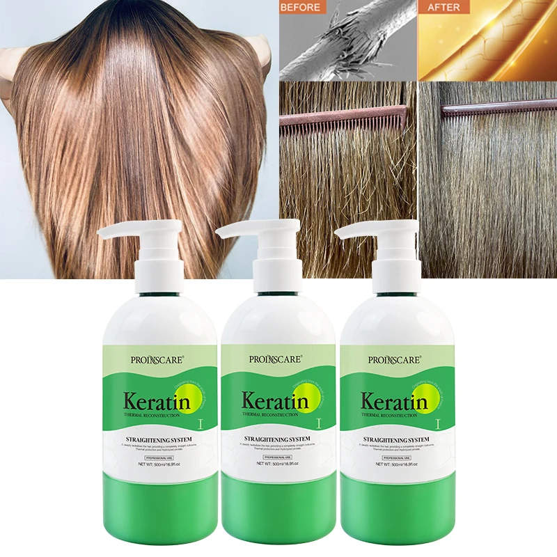 DISULFIDE BOND TECH Tratamiento del cabello de queratina brasileña pura  orgánica libre de formaldehído proteína alisador de queratina