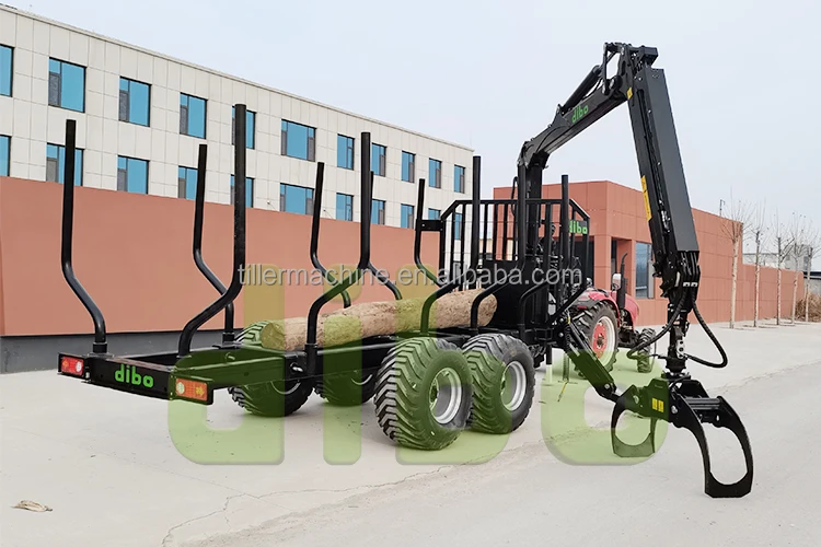 CE сертификация высокопроизводительный сельскохозяйственный гидравлический деревянный бревенчатый погрузчик кран для прицепа с бревенчатым