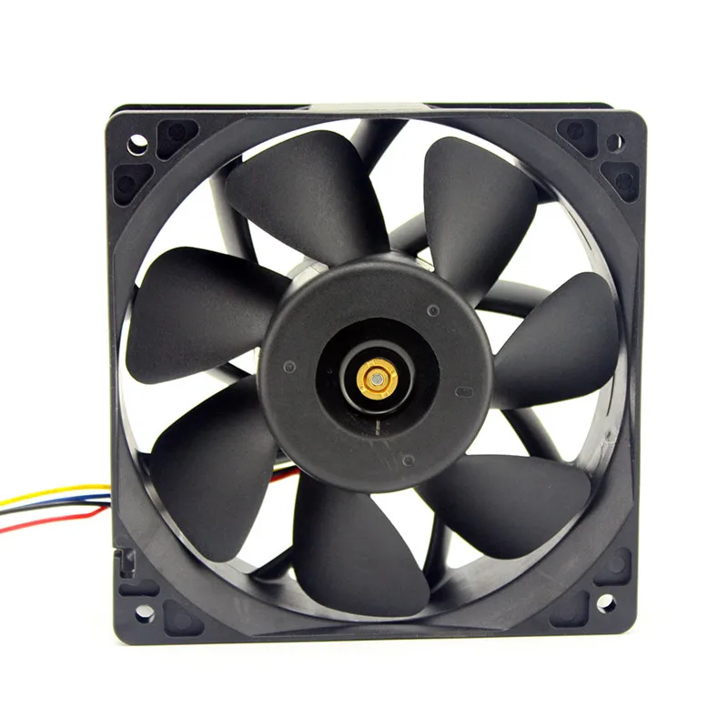 Powerful High CFM Large Air Flow Brushless Axial Flow Fan 120*120*38mm DC Cooling Fan