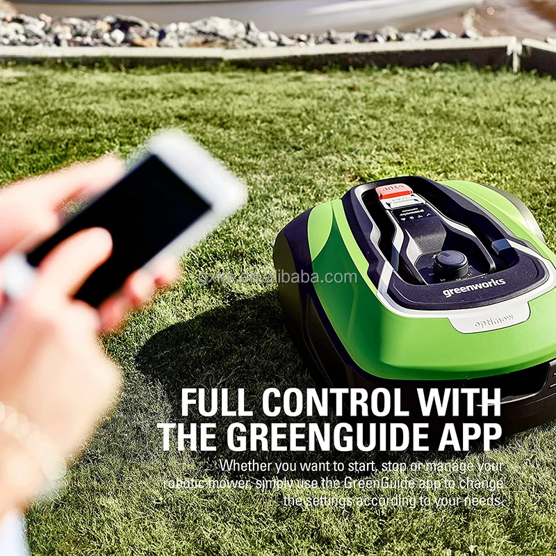 New Remote Control Robot Garden Battery Grass Cutter Machine Lawnmower