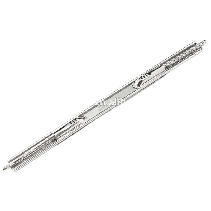 Пластиковый и металлический пружинный зажим для