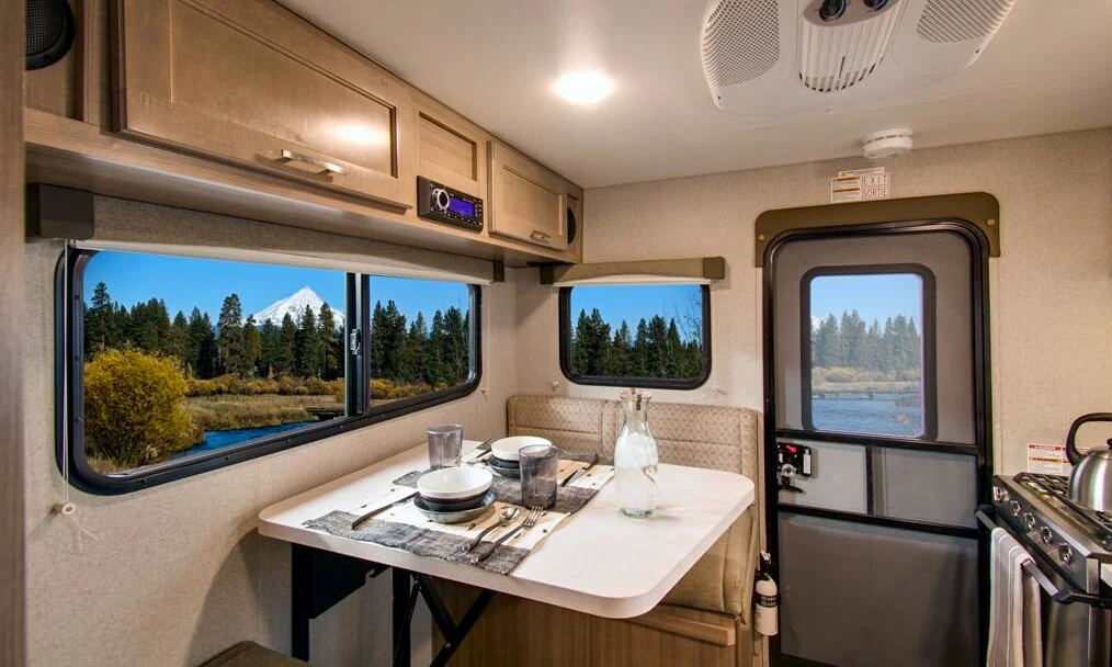 Ecocampor 4x4 Pop up Slide on Fiberglass Truck Bed Camper