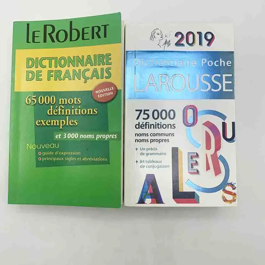 Custom Dictionary Printing Softcover Kid Educational Books Full Color Printed Oxford Dictionary for School