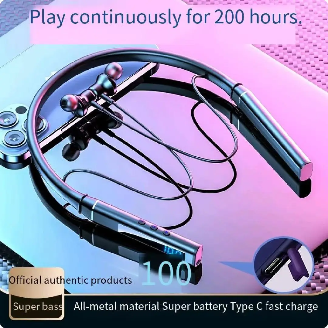 Lowest Price Neck Band Earphone Sports Neckband Earbuds