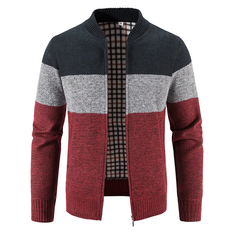 Autumn and winter 2022 cashmere sweater men's jacket supports customization