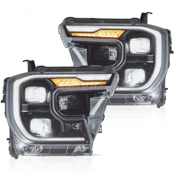 Head Light Led for Ford Ranger T9 2023+ Head Lamp  Modified Assembly DRL Body Kit Exterior Car Accessories Front Bumper