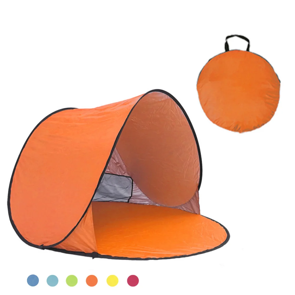 UV Blocking Portable Automatic Tent Waterproof Family Beach Shadow Tent Pop Up Camping Outdoor Tent