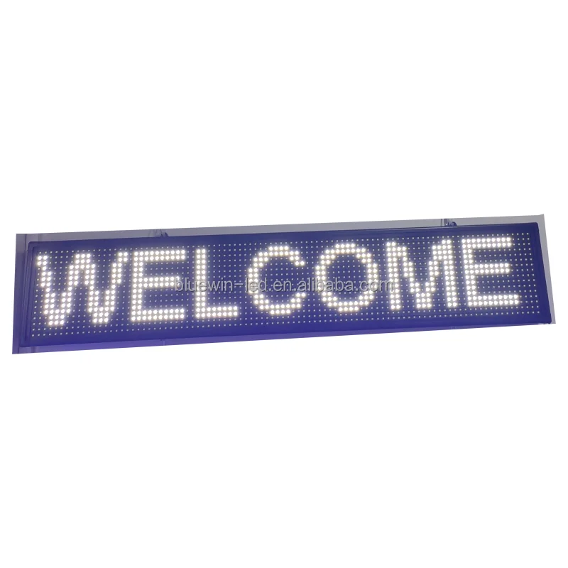 Outdoor Rmb Running Led Message Display Screen Programmable Led Sign