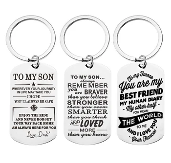 New Keychain Sister Friend Goddaughter Son Birthday Gift Remember Whose Straighten Your Crown Key chain Inspirational Keychain